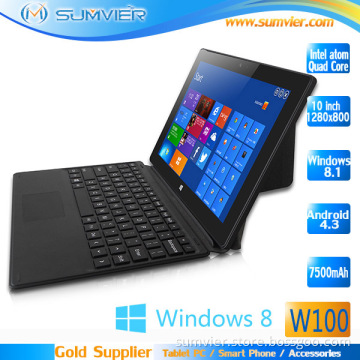Windows 10.1" Tablet Quad Core 2g+32g MID IPS Screen 1280X800pixels (W100)